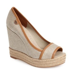 Tory Burch Majorca Wedge Espadrilles Shoes